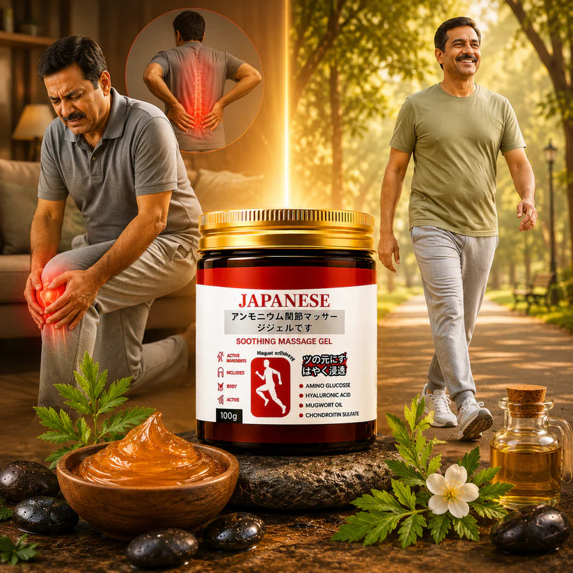 Japanese Instant Pain Relief Gel - Buy 1 Get 1 FREE